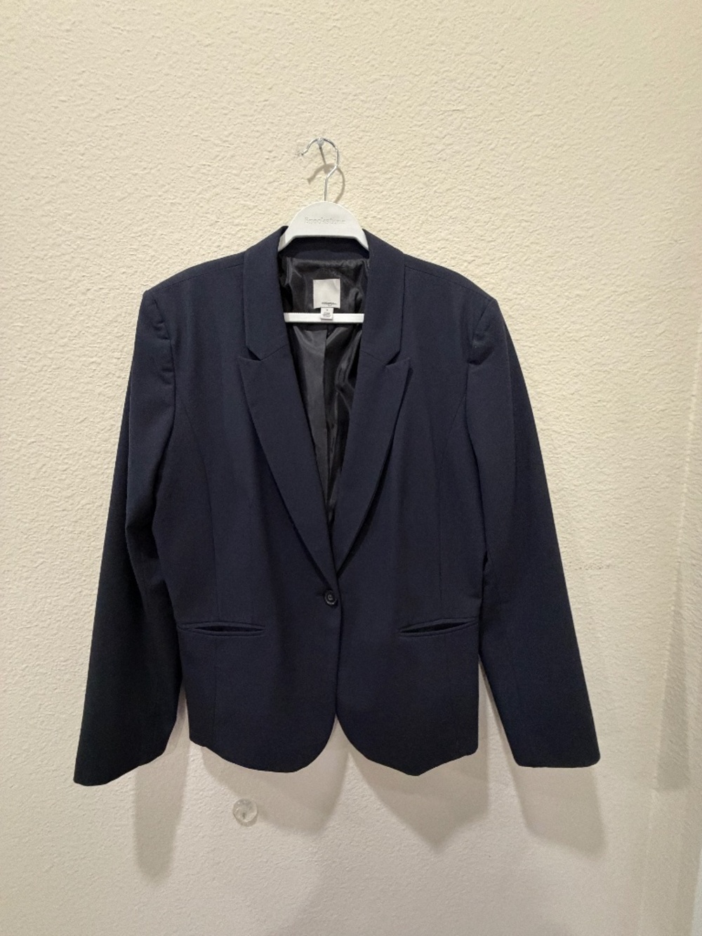 Ladies Halogen Black Blazer size 16 - Good